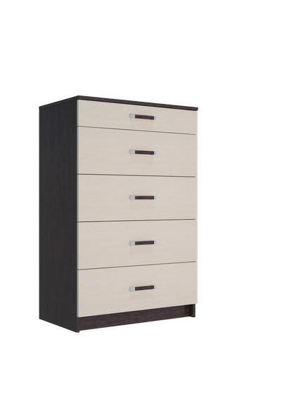 Комод Вега К-05 Венге/Дуб Молочный (Ш-694 × В-1074 × Г-417 мм)