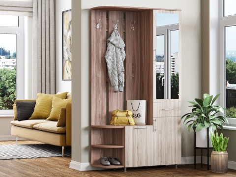 Прихожая Надин/Разные Цвета (1,1х2,0х0,35)