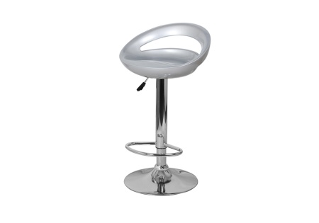Стул барный Диско серебро